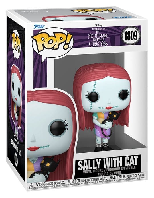 Nightmare Before Christmas POP! Vinyl Figur Sally with Cat 9 cm