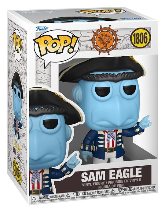 Muppets - Die Schatzinsel POP! Movies Vinyl Figur Sam Eagle 9 cm