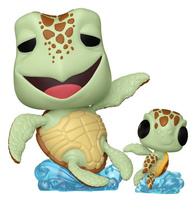 Findet Nemo POP! & Buddy Vinyl Figur Crush w/Squirt 9 cm