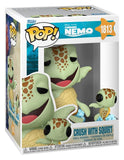 Findet Nemo POP! & Buddy Vinyl Figur Crush w/Squirt 9 cm