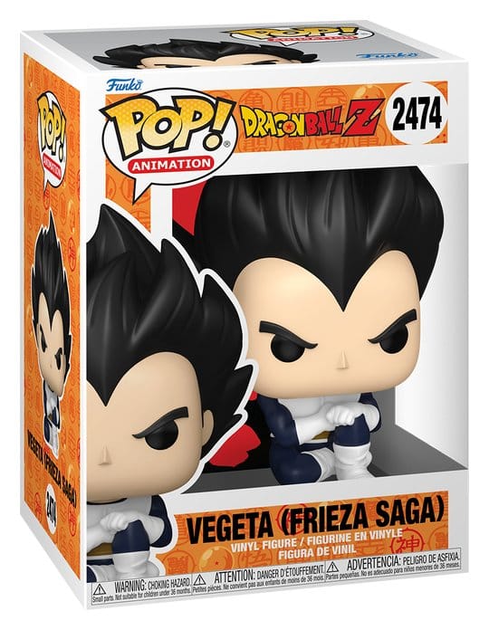 Dragon Ball Z POP! Animation Vinyl Figur Vegeta (Refresh) 9 cm