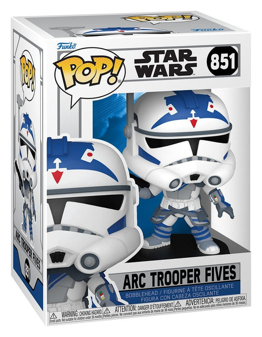 Star Wars Animation POP! Vinyl Figur Fives ARC2 9 cm