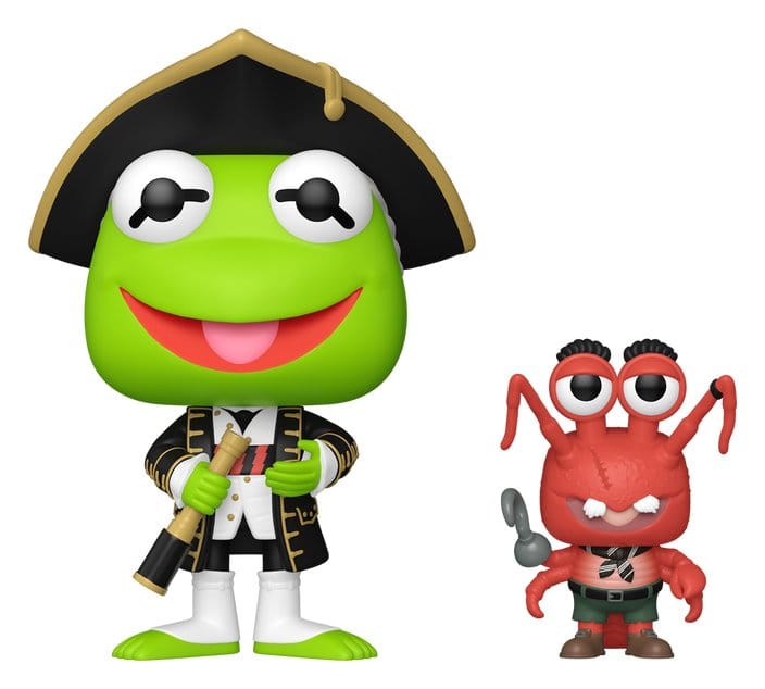Muppets - Die Schatzinsel POP! Pop! & Buddy Vinyl Figur Kermit & Polly 9 cm