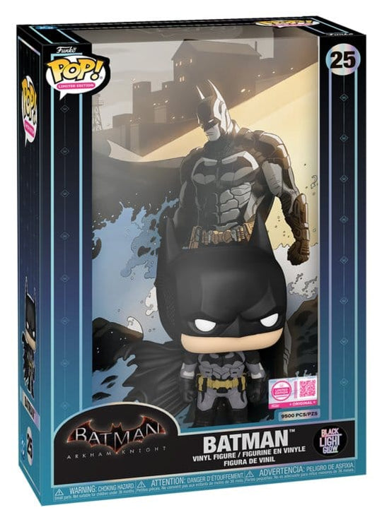 DC Comics POP! Comic Covers Vinyl Figur Arkham(UV) 9 cm