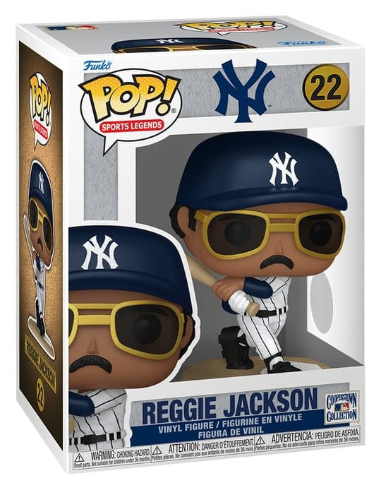MLB POP! Vinyl Figur Yankees- Reggie Jackson 9 cm