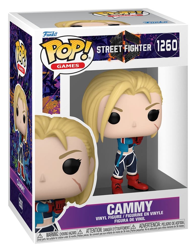 Street Fighter 6 POP! Games Vinyl Figur Cammy 9 cm