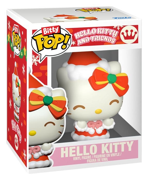 Hello Kitty Bitty POP! Towns Vinyl Figur Holiday- Merry Market