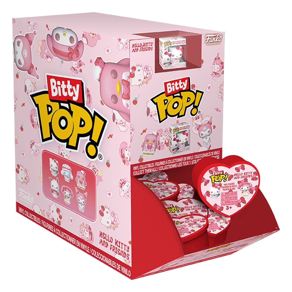 Hello Kitty POP! Vinyl Figuren Hearts Valentines PDQ Display (24) 2,5 cm