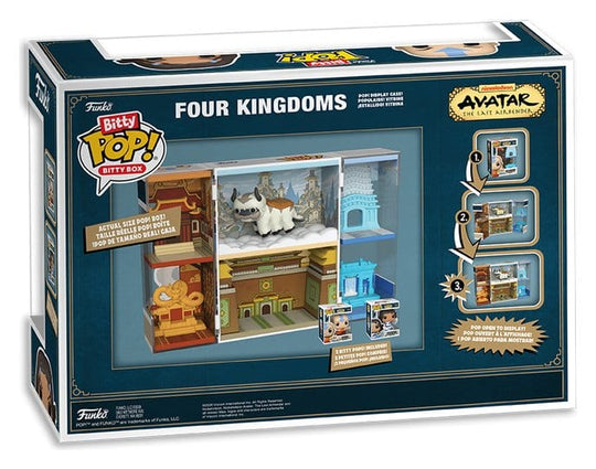 Avatar Der Herr der Elemente Bitty POP! Bitty Box Display mit 2 Vinyl Figuren Kingdoms