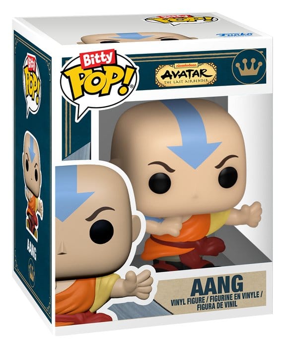 Avatar Der Herr der Elemente Bitty POP! Bitty Box Display mit 2 Vinyl Figuren Kingdoms