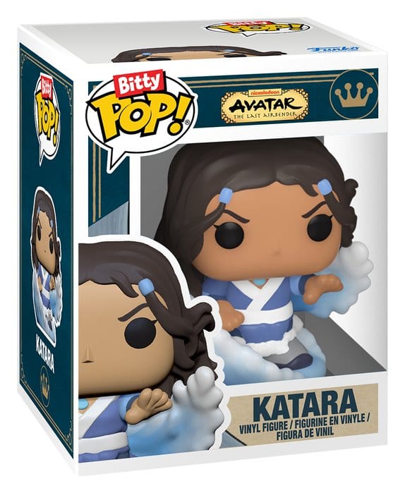 Avatar Der Herr der Elemente Bitty POP! Bitty Box Display mit 2 Vinyl Figuren Kingdoms