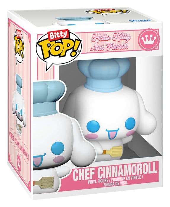 Sanrio Bitty POP! Town Vinyl Figur Cafe Cinnamoroll w/C