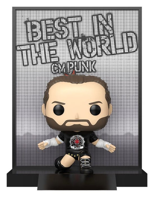 WWE POP! Deluxe Vinyl Figur CM Punk 9 cm