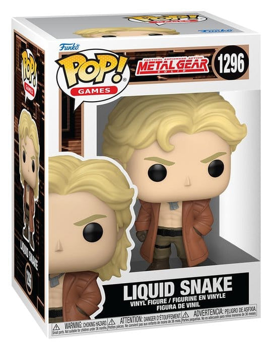 Metal Gear Solid POP! Games Vinyl Figur Liquid Snake 9 cm