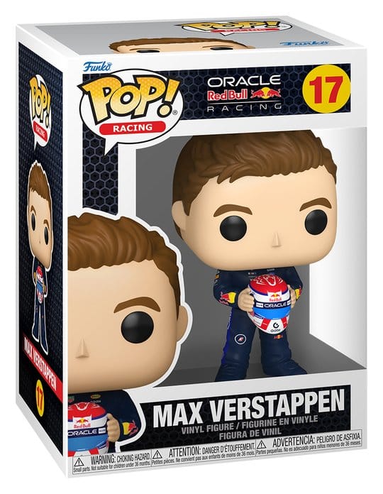 Formula One POP! Racing Vinyl Figur Verstappen (Holding Helmet) 9 cm