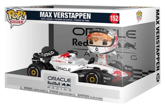 Formula One POP! Rides Super Deluxe Vinyl Figur Verstappen (White) 15 cm