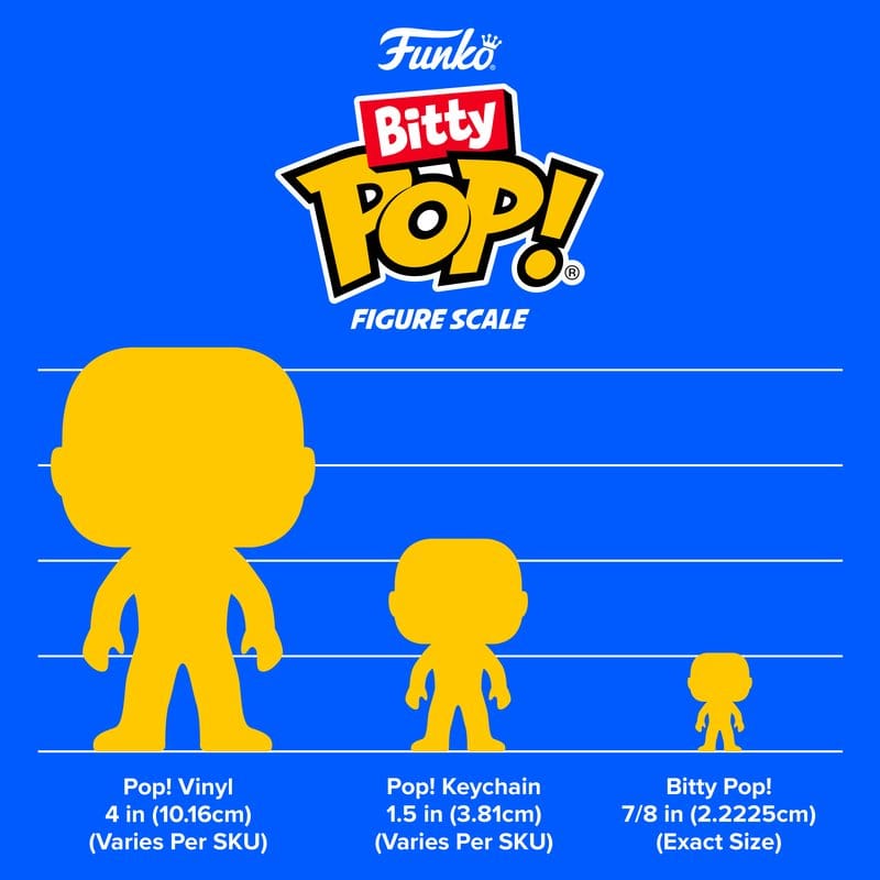 NFL Bitty POP! Vinyl Figuren Series 2 2 cm Blind Box Display (24)