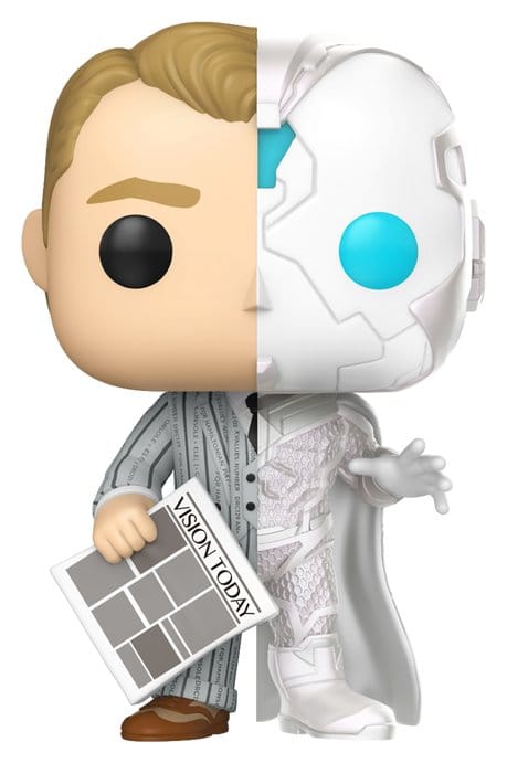 Marvel POP! Vinyl Figur Vision Quest- The Vision (Split) 9 cm