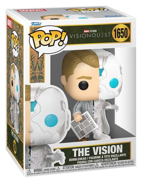 Marvel POP! Vinyl Figur Vision Quest- The Vision (Split) 9 cm