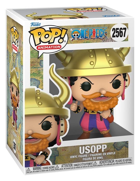 One Piece POP! Vinyl Animation Figur Usopp 9 cm