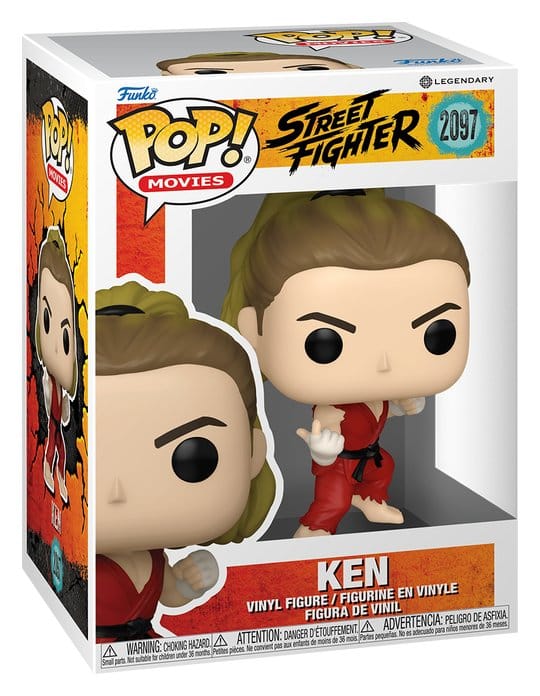 Street Fighter (2026) POP! Movies Vinyl Figur Ken 9 cm