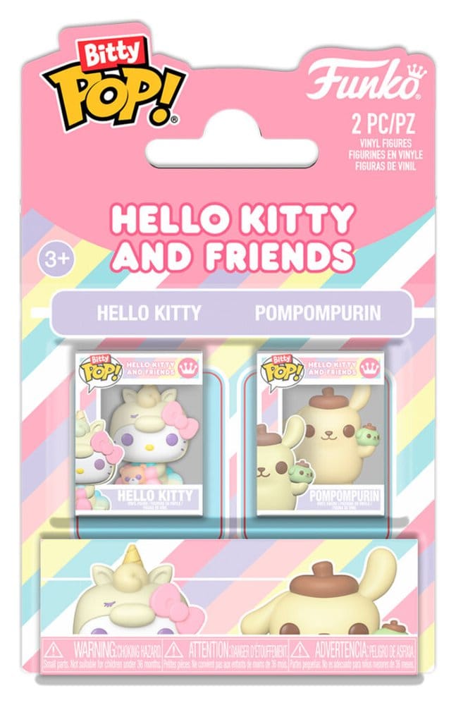 Sanrio Bitty POP! Vinyl Figuren 2er-Pack HK & PomPom 2 cm