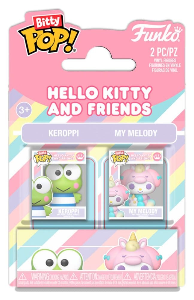 Sanrio Bitty POP! Vinyl Figuren 2er-Pack K & MM 2 cm
