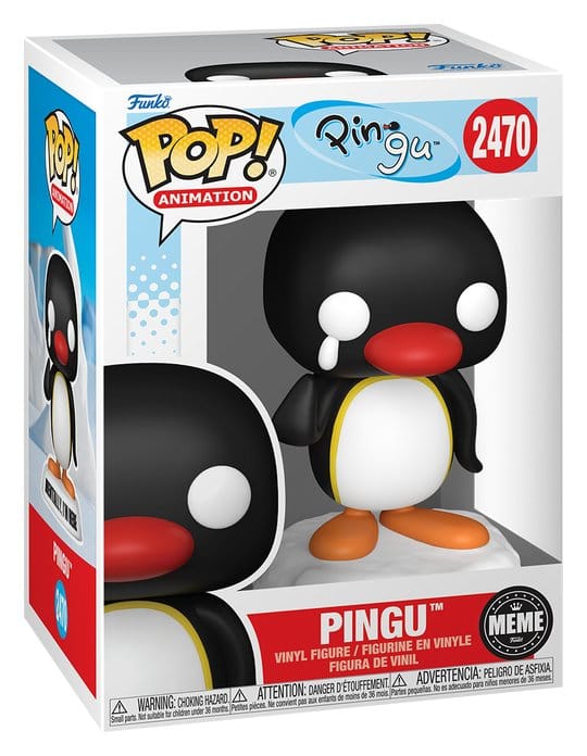 Pingu POP! Meme Vinyl Figur Pingu 9 cm