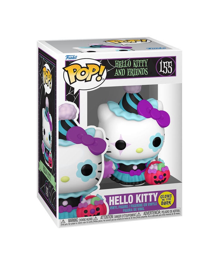 Sanrio POP! Animation Vinyl Figuren : Hello Kitty- HK Spooky with Chase 9 cm Sortiment (6)