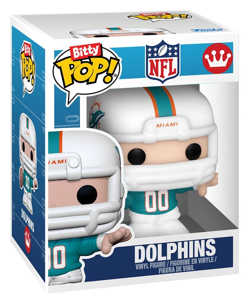 NFL Bitty POP! Helmets Vinyl Figuren AFC Series 1 Sortiment (12)
