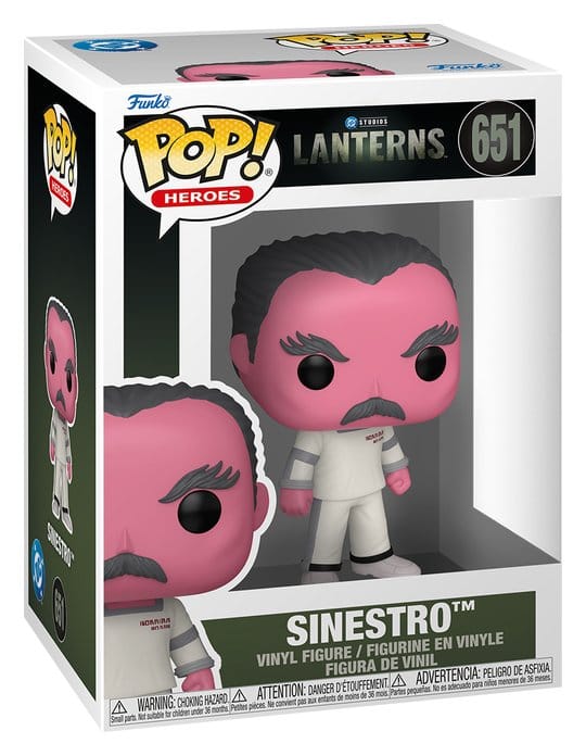 DC Studios Lanterns POP! Heroes Vinyl Figur Sinestro 9 cm