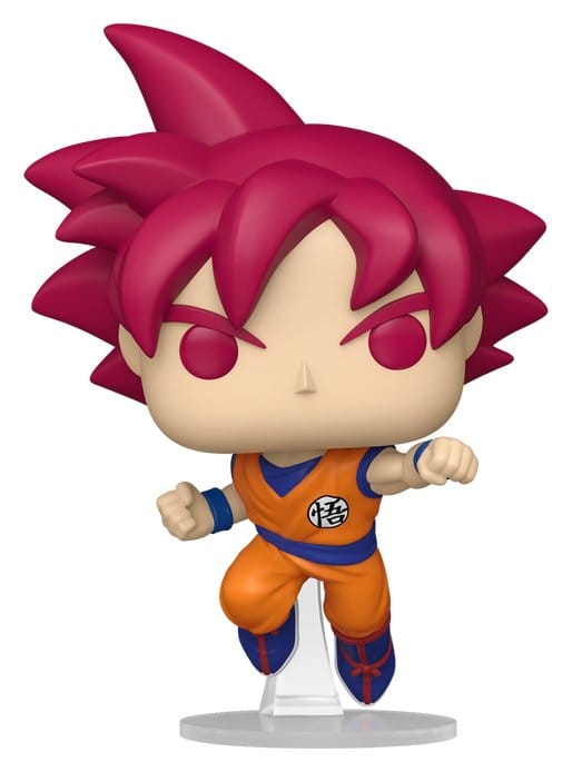 Dragon Ball Super POP! Animation Vinyl Figur Goku (Red) 9 cm