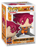 Dragon Ball Super POP! Animation Vinyl Figur Goku (Red) 9 cm