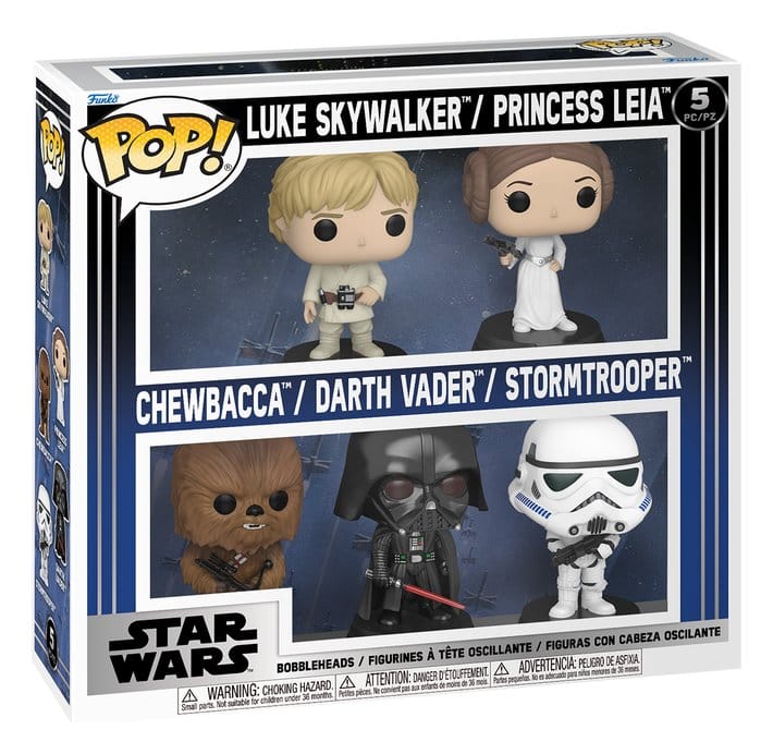 Star Wars POP! Vinyl Figuren 5er-Pack Black Friday Bundle 9 cm