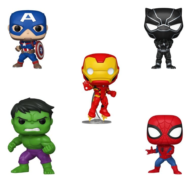 Marvel POP! Vinyl Figuren 5er-Pack Black Friday Bundle 9 cm