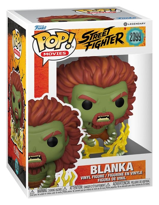 Street Fighter (2026) POP! Movies Vinyl Figur Blanka 9 cm