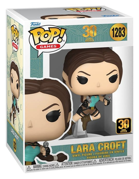 Tomb Raider POP! Games Vinyl Figur Lara Croft (30th Anniversary) 9 cm