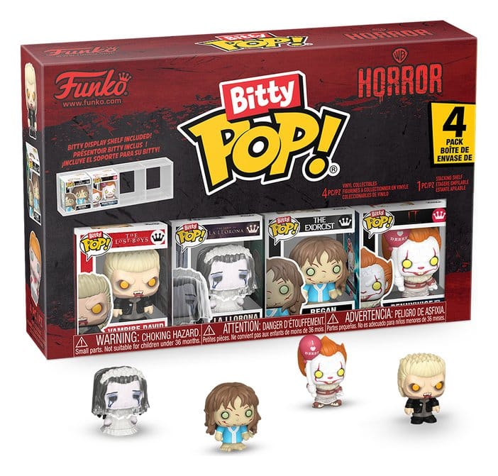 Horror Bitty POP! Vinyl Figuren 4er-Pack David 2,5 cm