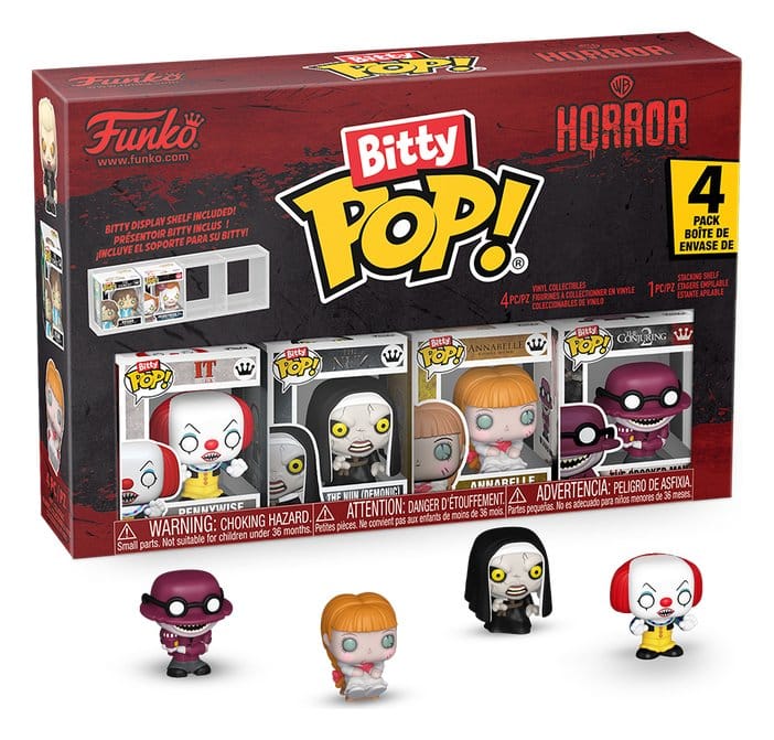 ES Bitty POP! Vinyl Figuren 4er-Pack Pennywise 2,5 cm