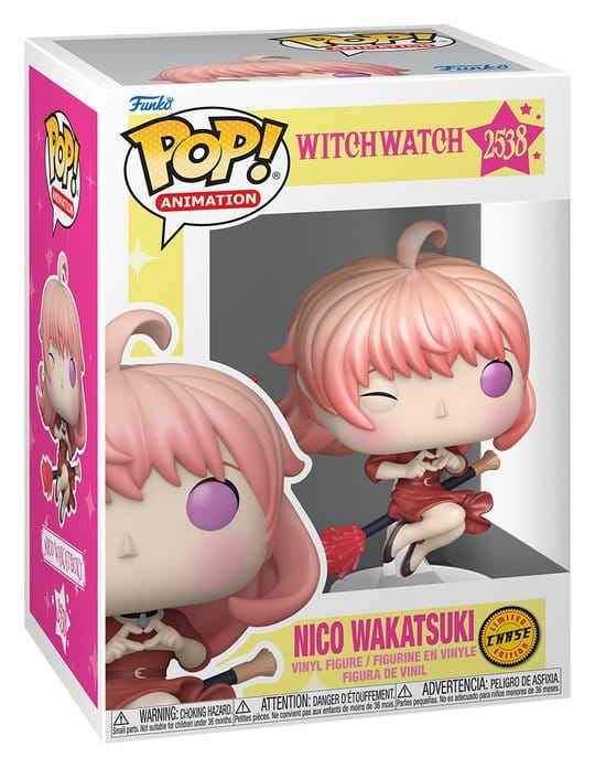 Witch Watch POP! Animatiion Vinyl Figuren Nico w/Chase 9 cm Sortiment (6)