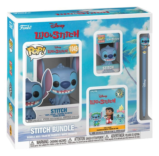 Lilo & Stitch POP! Vinyl Figuren 4er-Pack Stitch Black Friday Bundle 9 cm