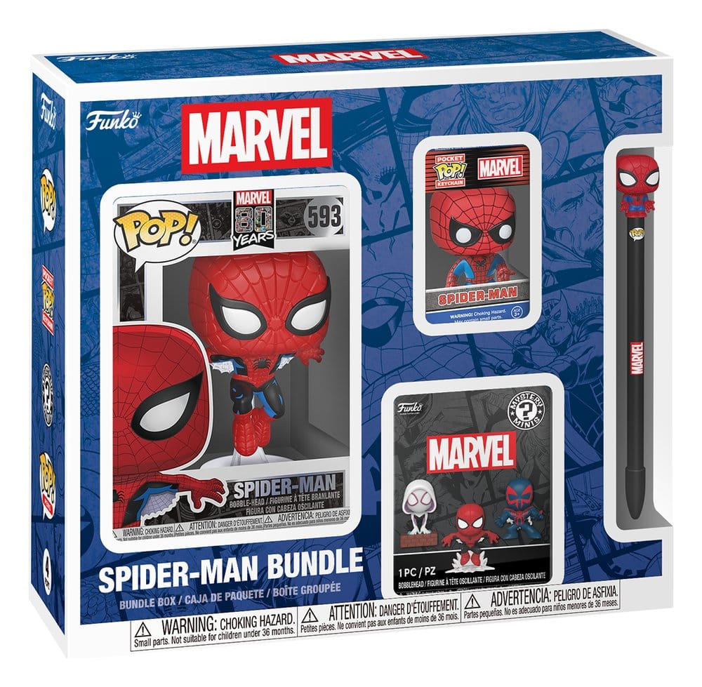 Marvel POP! Vinyl Figuren 4er-Pack Spider-Man Black Friday Bundle 9 cm