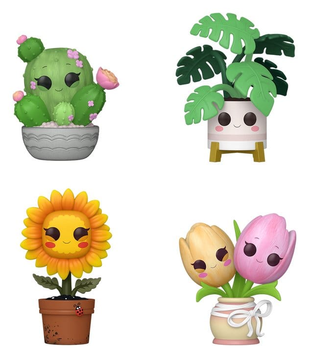 Flora POP! Vinyl Figuren Flora Black Friday 4PK 9 cm