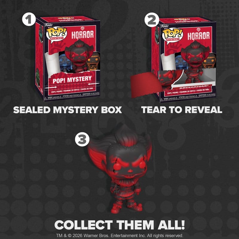 Warner Brothers Horror POP! Animation Vinyl Figuren 9 cm Sortiment (6)