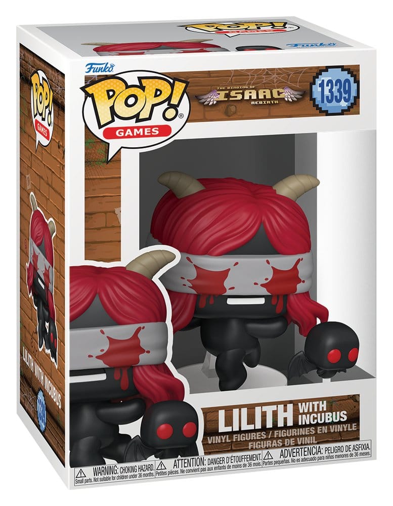 The Binding of Isaac POP! & Buddy Vinyl Figur Lilith with Bat 9 cm