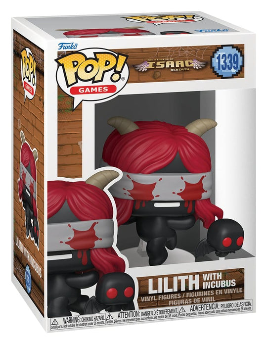 The Binding of Isaac POP! & Buddy Vinyl Figur Lilith with Bat 9 cm
