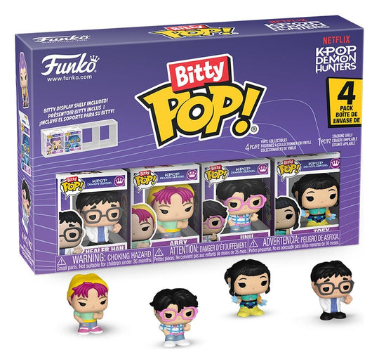 Netflix Bitty POP! Mini Figuren 4er-Pack Zoey 2 cm