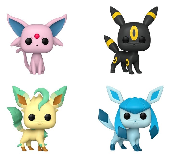 Pokemon POP! Vinyl Figuren 4er-Pack Eeveelutions #2 Black Friday Bundle 9 cm
