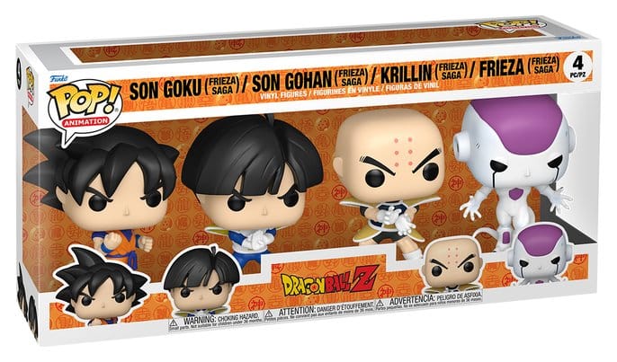 Dragon Ball POP! Vinyl Figuren 4er-Pack Refresh Black Friday Bundle 9 cm