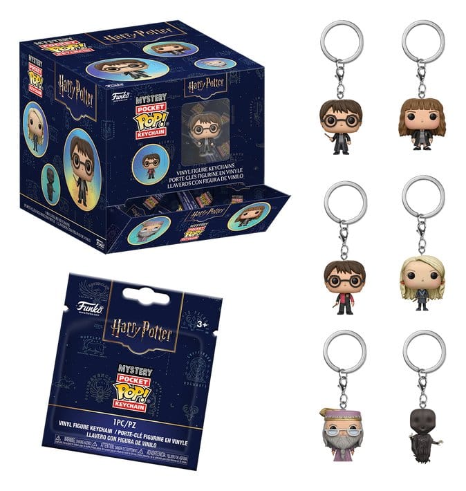 Harry Potter POP! Vinyl Schlüsselanhänger 4 cm Display (12)